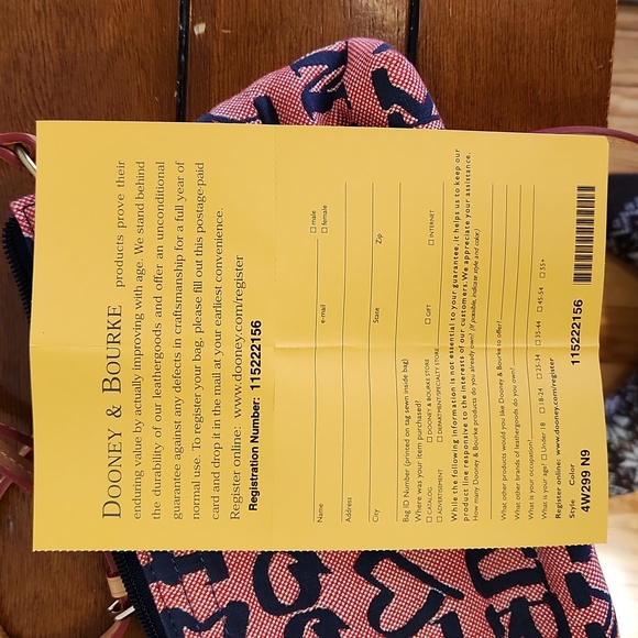 Dooney and Bourke Crossbody purse - Picture 7 of 14